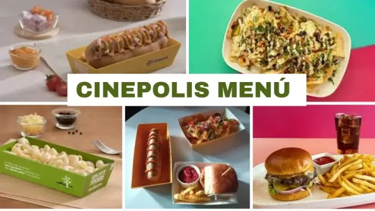 Cinepolis VIP Menú