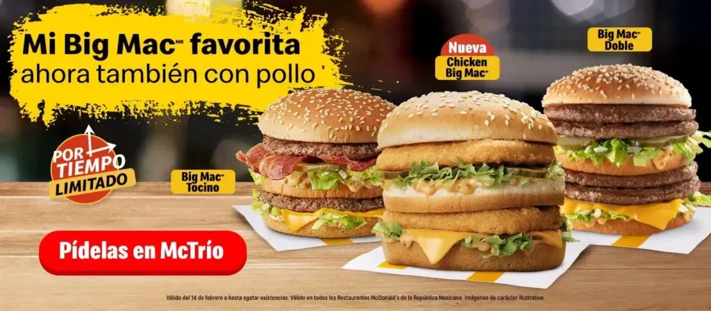 McDonald’s Menú