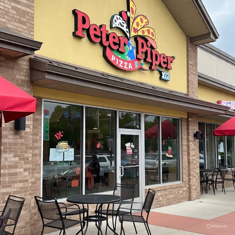 Peter Piper Pizza Menú