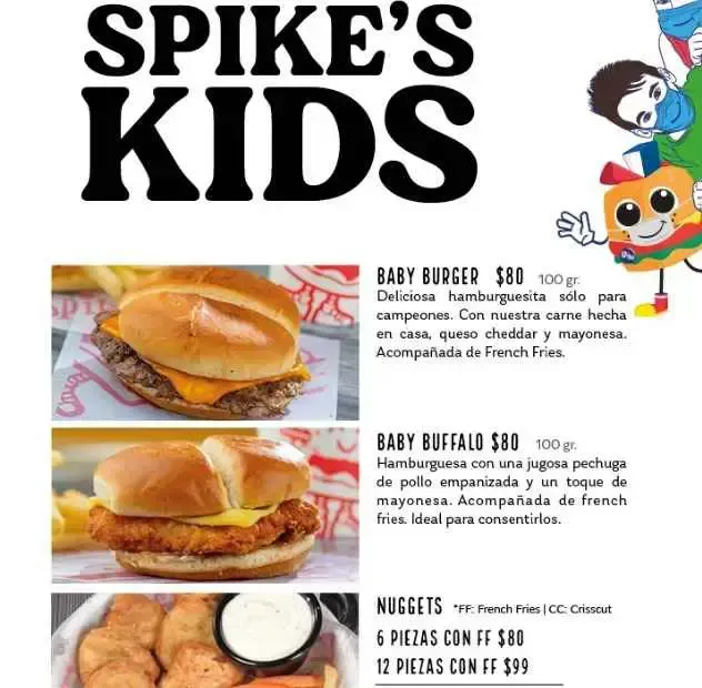 Spikes Menú