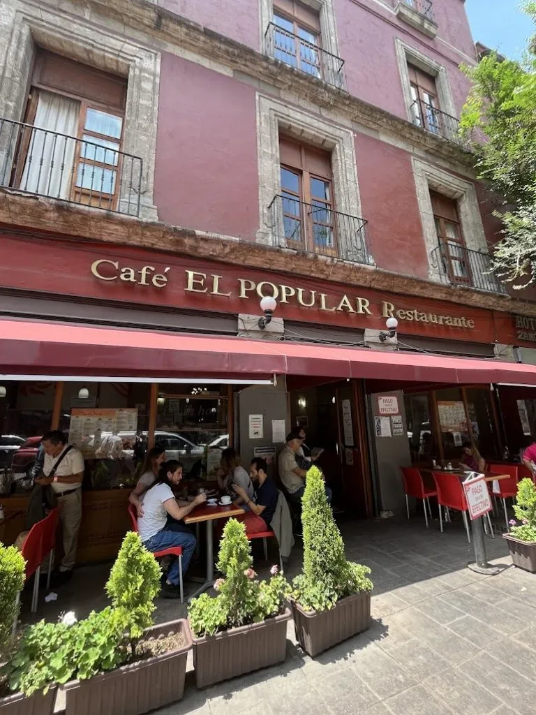 Café El Popular Menú