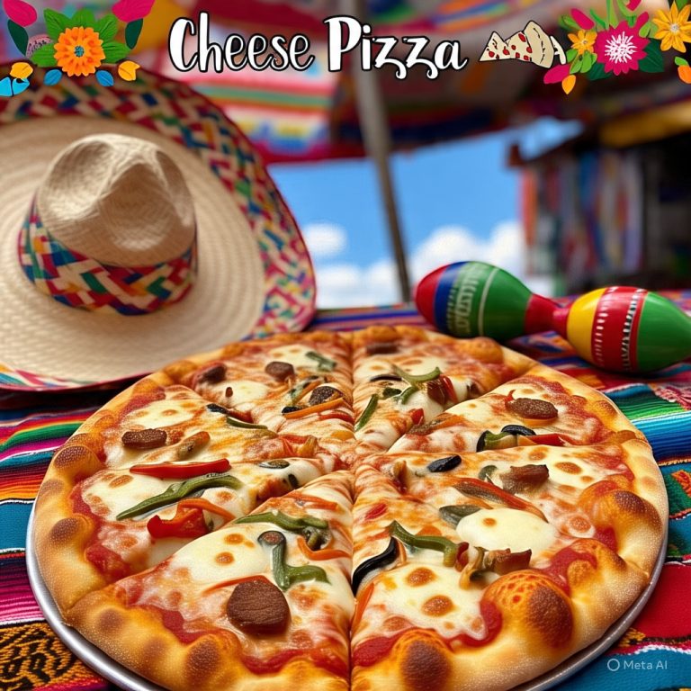 Cheese Pizza Menú