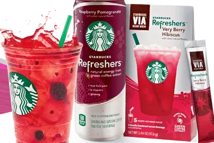Starbucks Refreshers Menú
