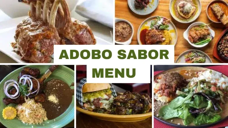 Adobo Sabor Menú