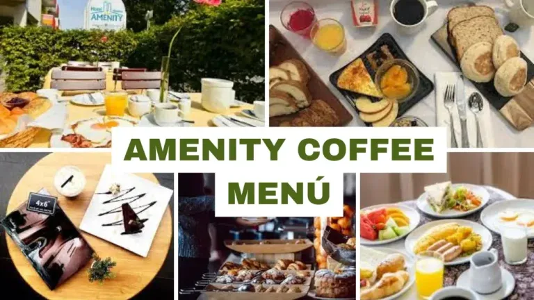 Amenity Coffee Menú