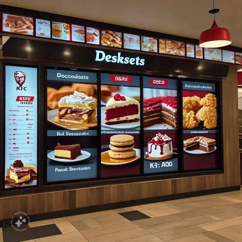 KFC Desserts Menu Price