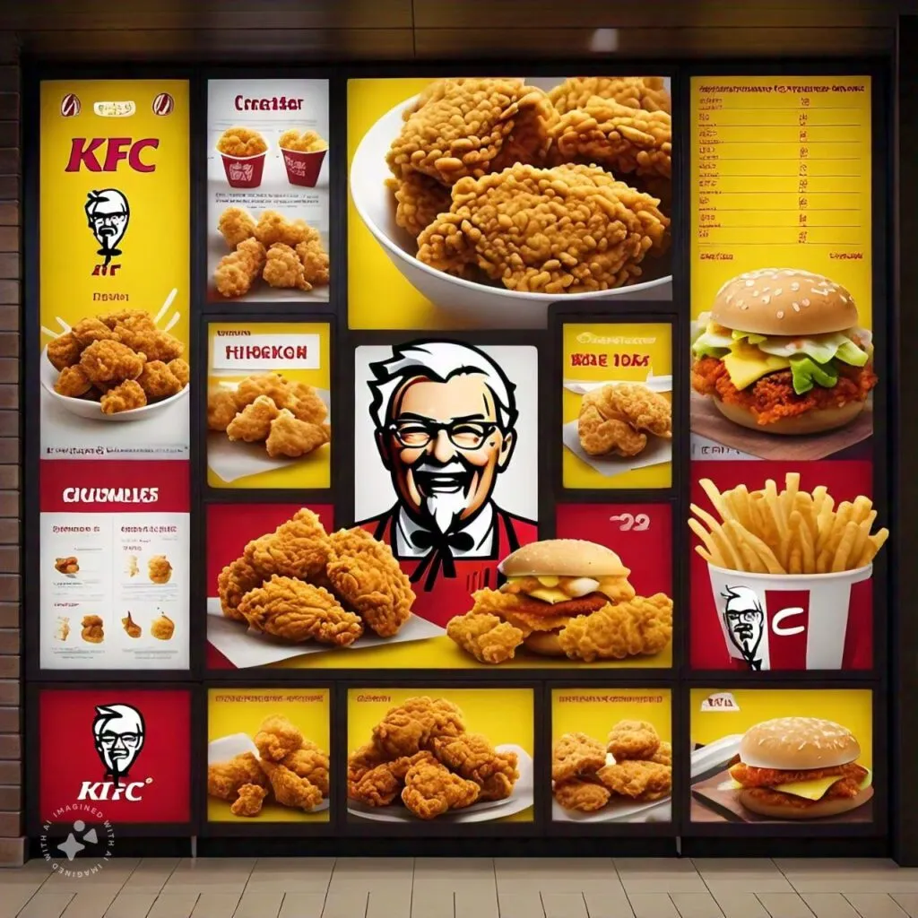 KFC Menú Lo Nuevo