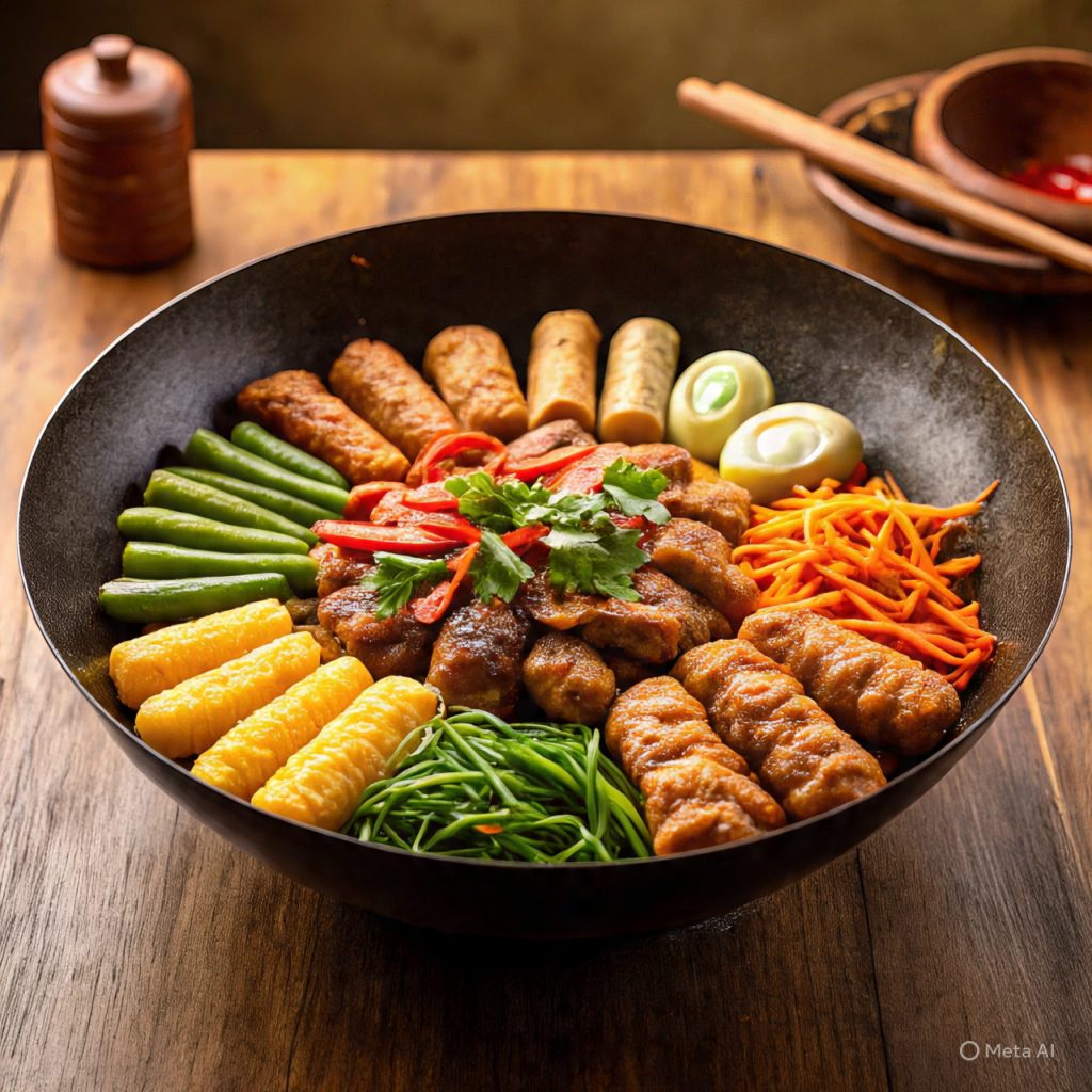 Oriental Wok Entradas Menú