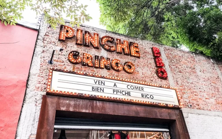 Pinche Gringo Menu