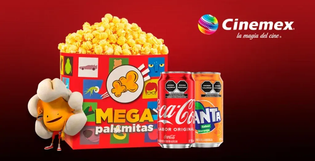 Cinemex Palomitas Menu
