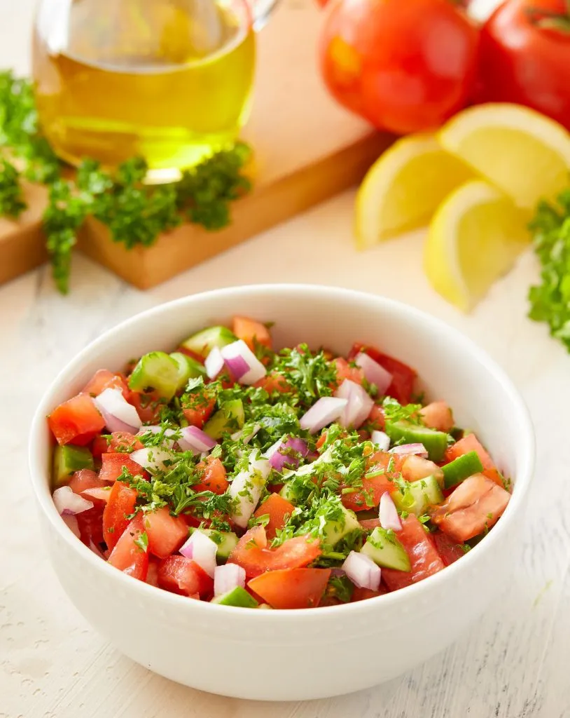 Albaik Ensaladas Menú