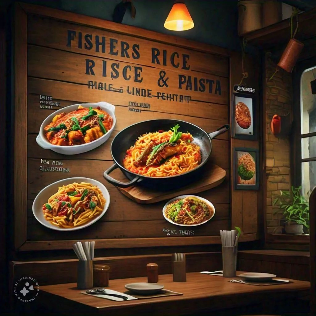 Fishers Arroces y Pasta Menú