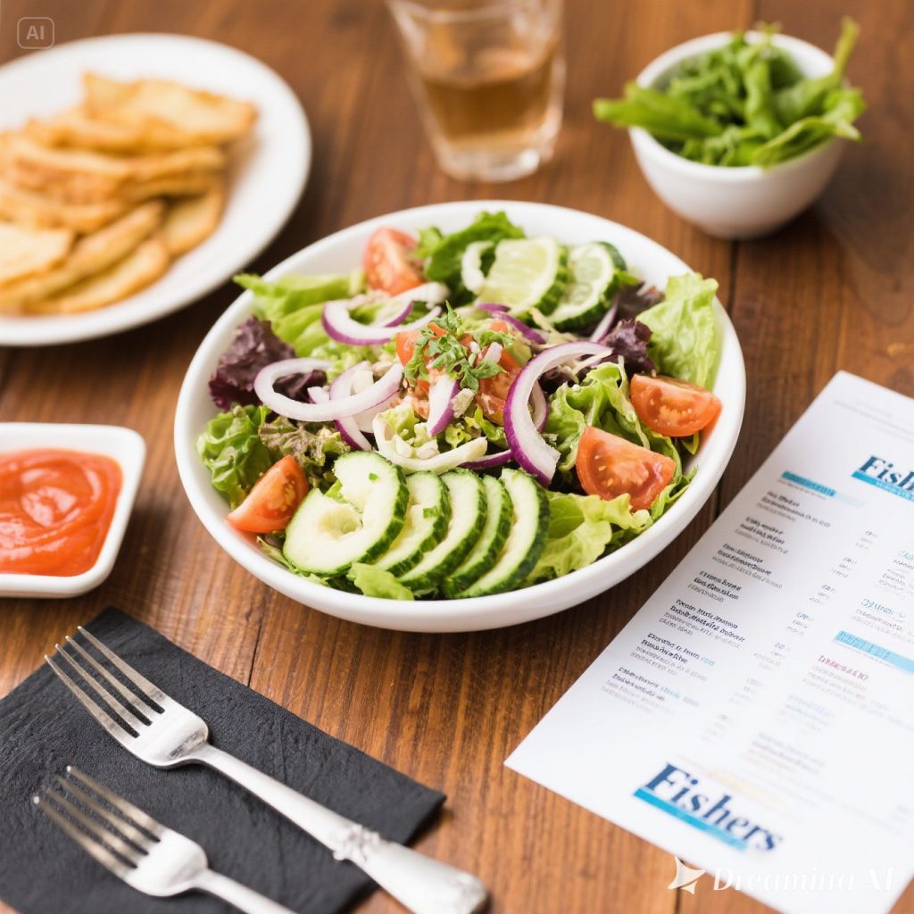 Fishers Ensaladas Menú