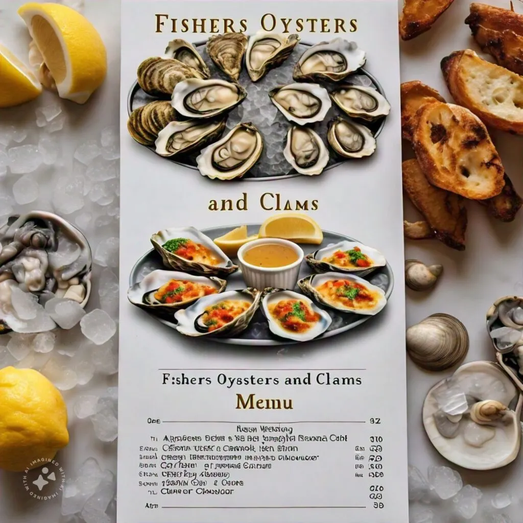Fishers Ostras y Almejas Menú