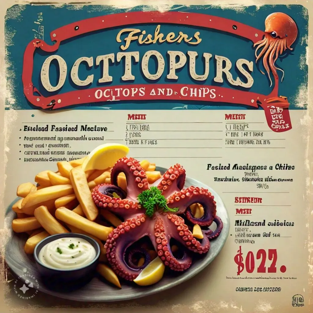 Fishers Pulpos y Chipirones Menú