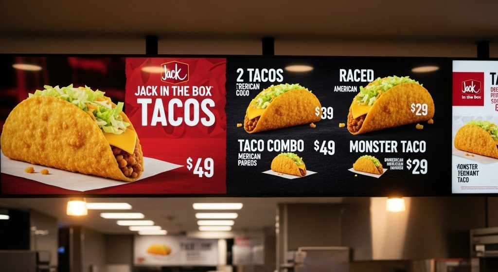 Jack In The Box Tacos Menu