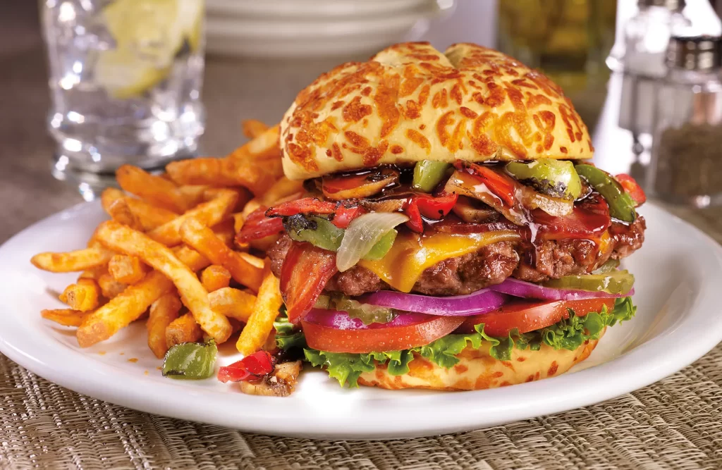 Denny’s Hamburguesas de Res Menú